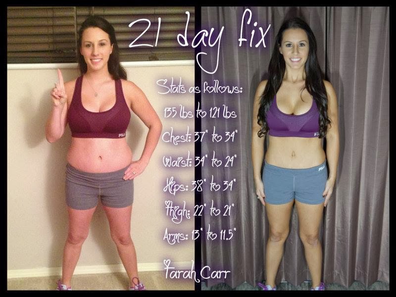 21 Day Fix Before and After