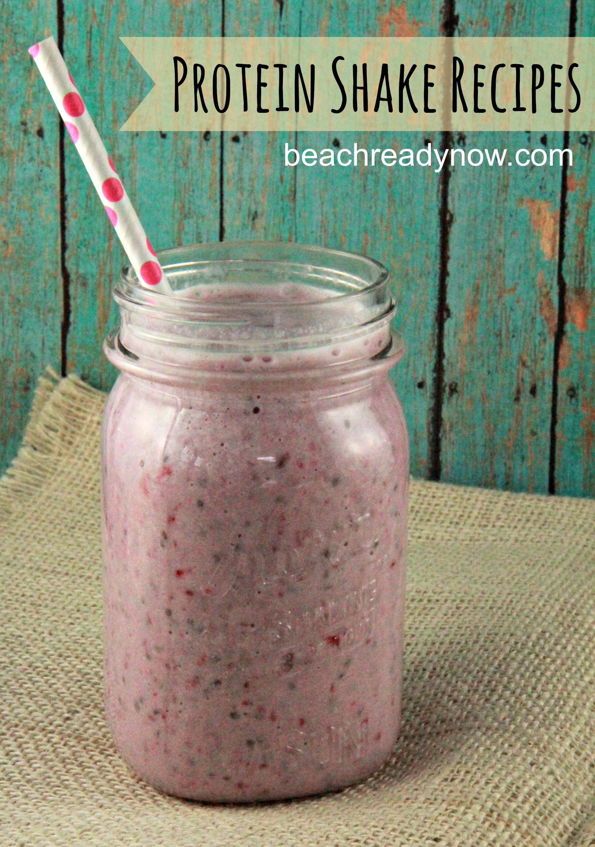 What are some highly rated recipes for protein fruit smoothies?