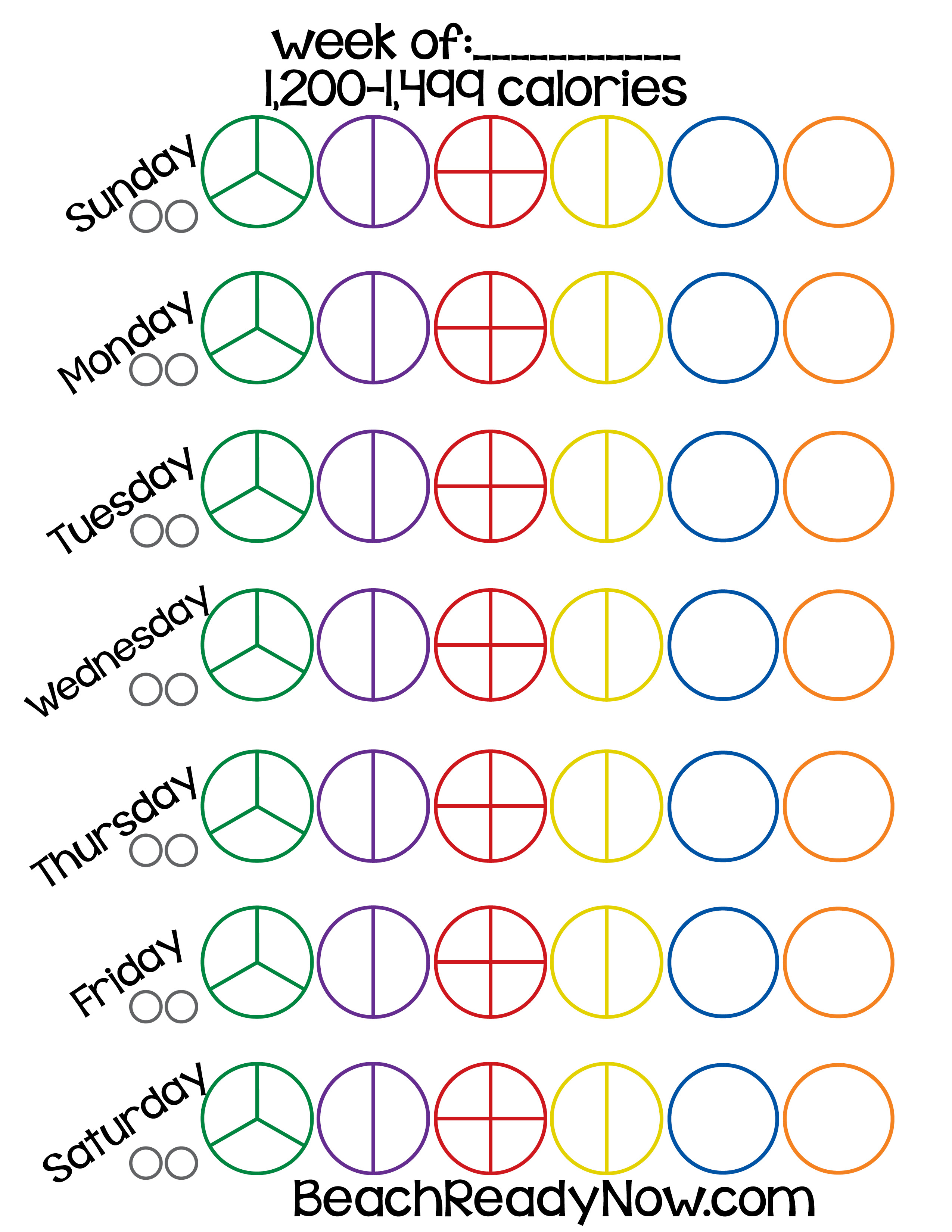 21day Fix Tally Sheet 2100 2299 By Kksjewels On Etsy
