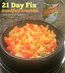 21 Day Fix Breakfast Scramble
