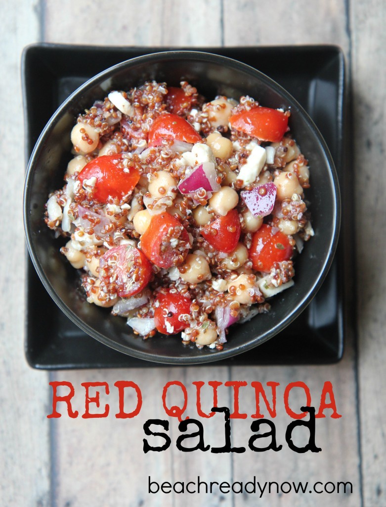 Red Quinoa Salad