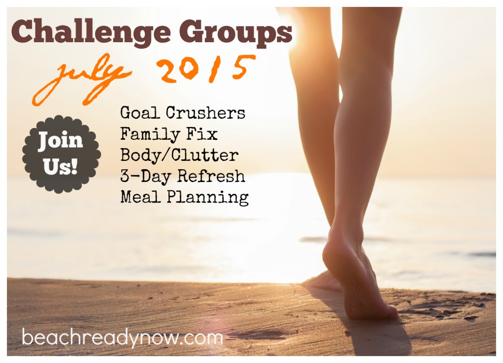 BRN July Challenge Groups 2015