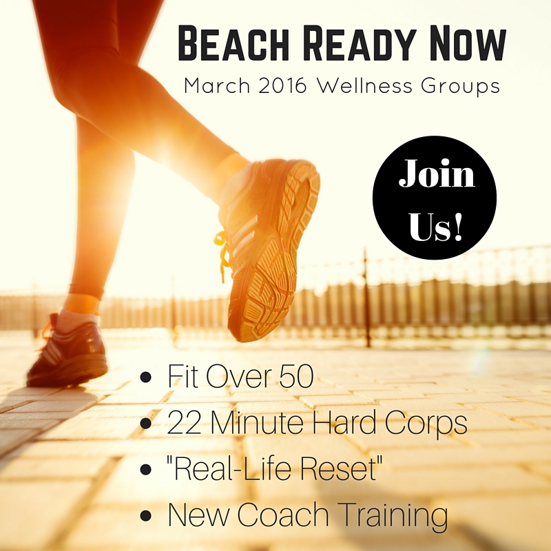 Beach Ready Now March 2016 Challenge Groups