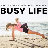 Busy Lives:  Committed to Staying on Track