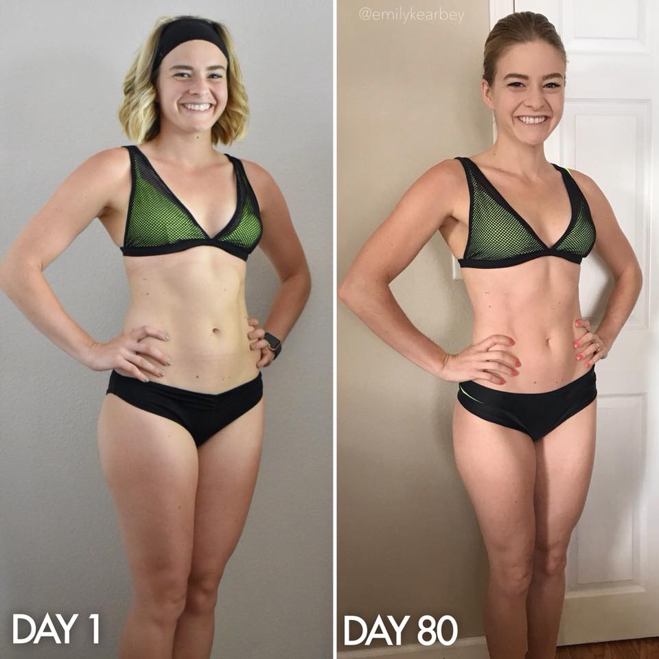 80 day Obsession Before and After Pictures
