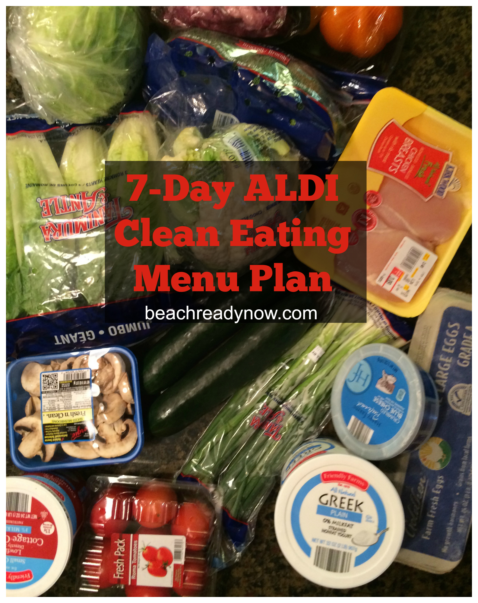 7-Day ALDI Clean Eating Menu Plan