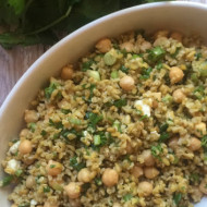 Freekeh Salad with Chickpeas