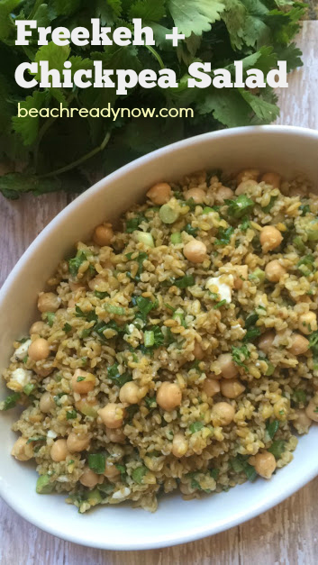 Freekeh Salad with Chickpeas