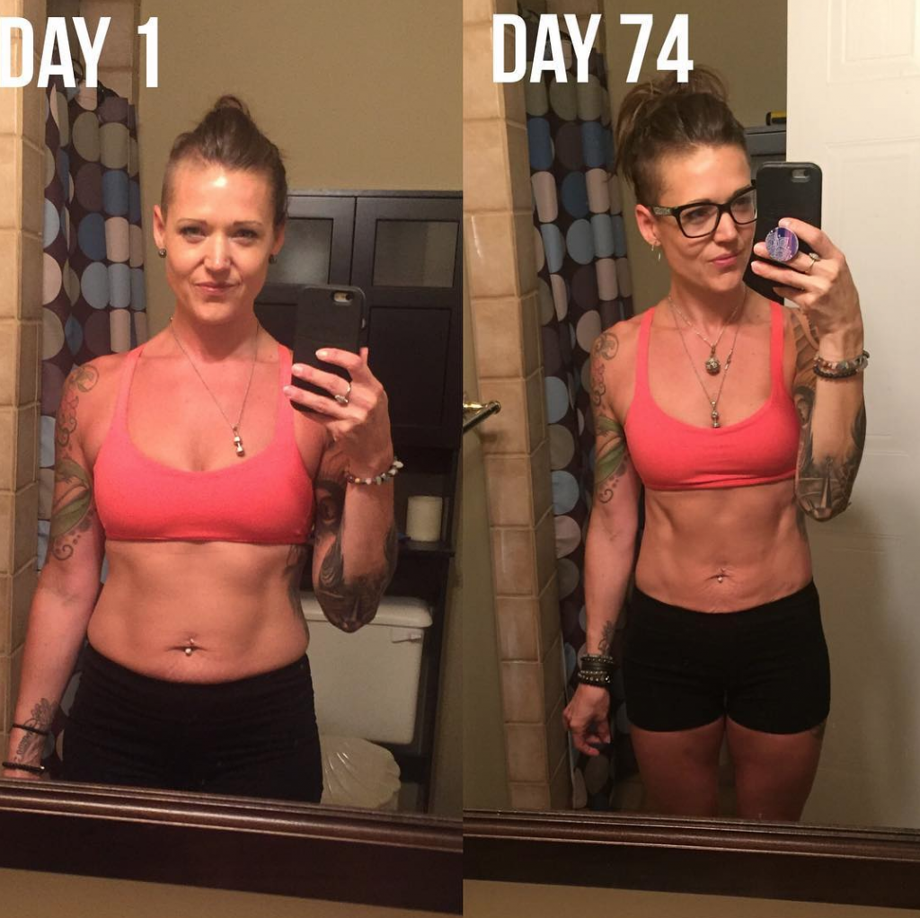 80 day obsession before and after photos